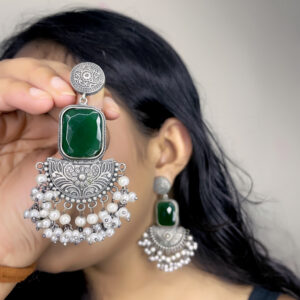 Neelam earrings